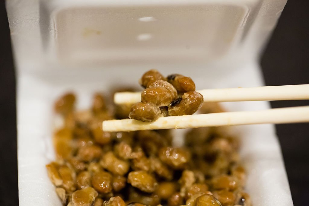 Natto - japanese fermented soy beans